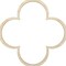 Ekena Millwork 33W x 33H x 38T Small Woodall Decorative Fretwork Wood Ceiling Panels, Birch CELW33X33X0375WDLBI - alternate 9